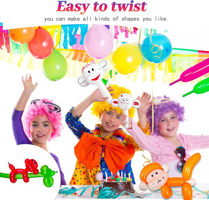 Green 260 Long Thickening Balloons - Image 6