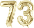 Number 73 Balloons for 73rd Birthday Party Decorations, 40 Inch 0-100 by Joycard