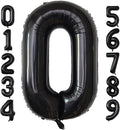 Number Balloons Black Party Balloon by United-UnicornsParty