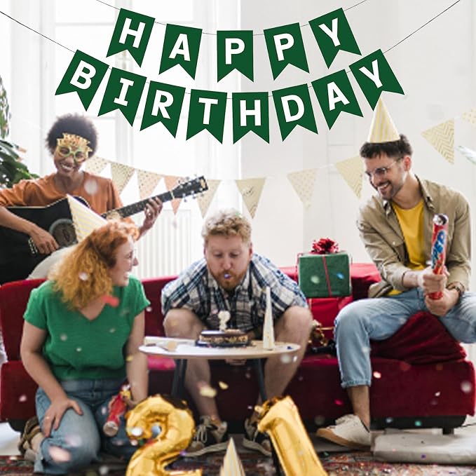 Happy Birthday Banner Birthday Party Supplies - Image 6