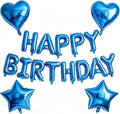 Blue Birthday Decorations by WEIKA