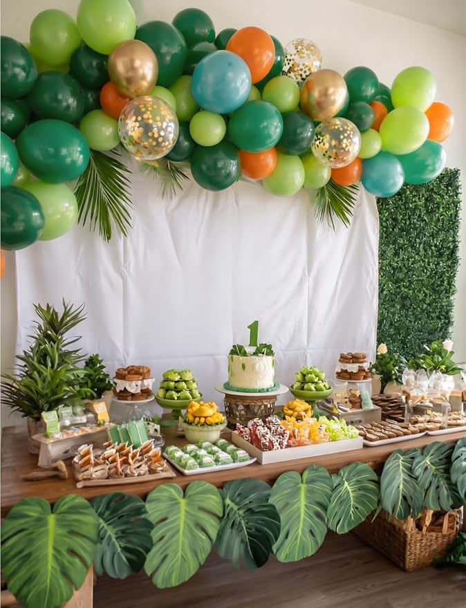 Dinosaur Balloon Arch Garland Kit, Jungle Balloons - Image 7