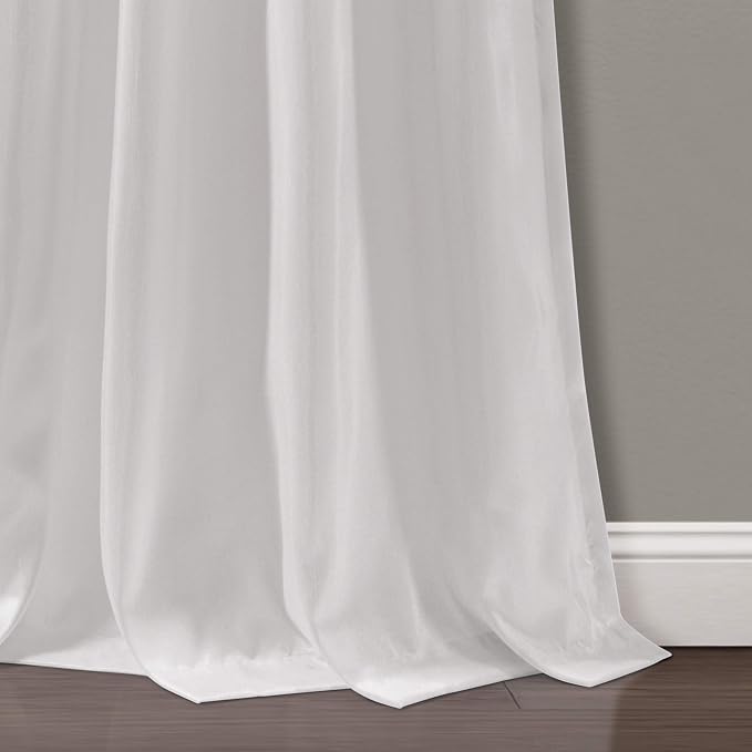 Lush Decor Night Sky Window Curtain Panel, Single 42"W x 84"L Navy & White - Image 5