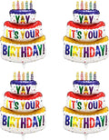 Happy Birthday Balloon Big 41" Foil Inflated Mylar Balloons by BIEUFBJI