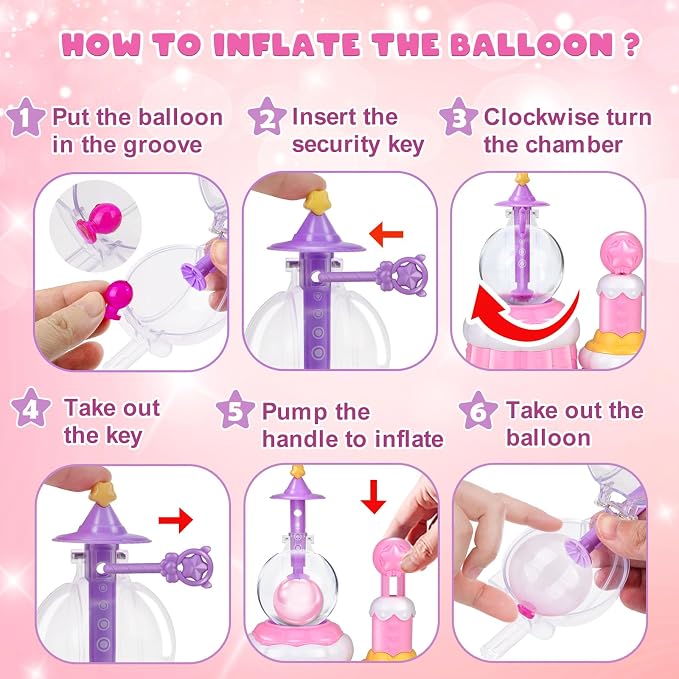 nicknack Princess Pink Balloon Animals Kit - Image 8