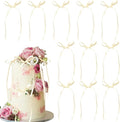 Ephlyn 30Pcs Bow Cupcake Toppers Valentine's Bowknot Ribbons Coquette Bow High by Ephlyn