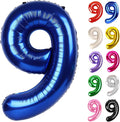 Night Blue Number 9 Balloon 40 Inch by IWERP