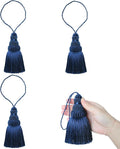 4Pcs Colorful Tassel Key Tassels DIY Accessories | 9.5 Inch Tassels by fenghuangwu