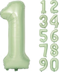 40" Olive green Number Balloon Helium Foil Mylar Balloon Birthday Digital 1 | by Exquisitehighqualitypartydecorationstomeetyoureveryneed%EF%BC%81