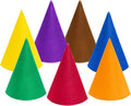Fengek 7 Packs Christmas Gnome Hats, Felt Cone Dwarf Hats by Fengek