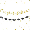 2026 Graduation Banners Party Decorations, Glitter Congratulations by Unknown