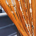 ave split 100cmX200cm Decorative Door String Curtain Beads Wall Panel Fringe by avesplit