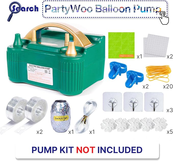 PartyWoo Metallic Gold Star Latex Balloon Arch Kit 110pcs Different Sizes | 18 - Image 8