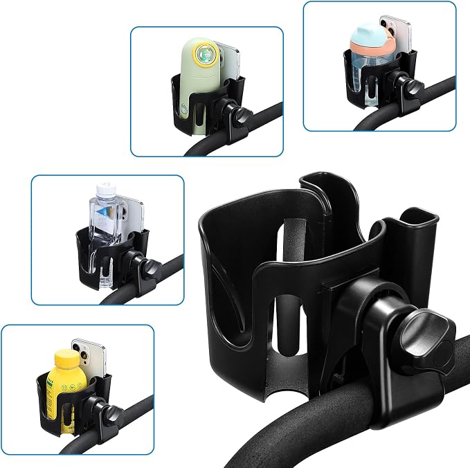 Accmor Stroller Cup Holder, Walker Wheelchair Bike Drinks Holder | Universal - Image 8