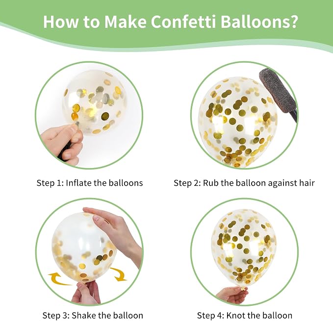 RUBFAC Sage Green Balloons, Baby Shower, Eucalyptus Party Decorations - Image 4