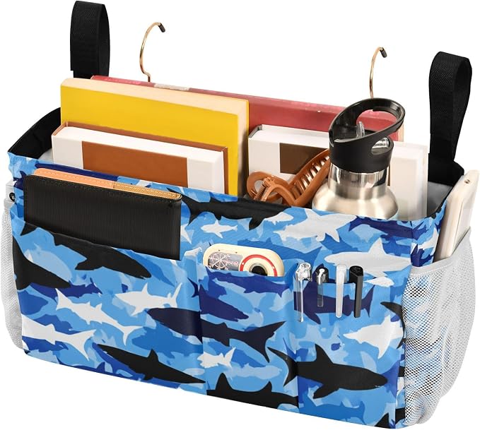Bedside Caddy Hanging Bunk Bed Caddy Bed Organizer Hanging Pocket - Image 3