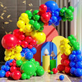 Red Yellow Blue Green Balloons Arch Kit by NOTHOME