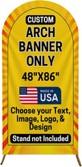 DC Custom Arch Backdrop Cover, Double Sided Custom Arch Covers Made in USA | by DreamController
