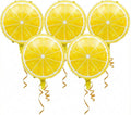 6 Pcs 18" Lemon Foil Balloons, Sliced Lemonade Supplies, Main Squeeze Bridal by KozeeBalloons%E2%80%94%E2%80%94ColorMatters