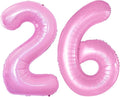 Number 26 Balloons for 26th Birthday Party Decorations, 42 Inch Jumbo Foil by GOER