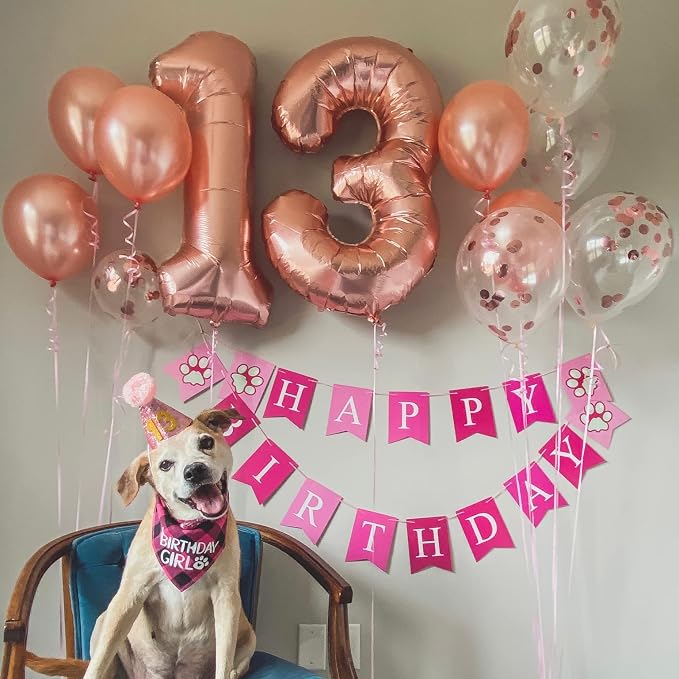 Rose Gold Number 40 Birthday Balloons, 40 Inch Large Rose Gold Mylar Foil - Image 5