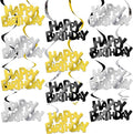 BEISHIDA 12 Pcs Happy Birthday Hanging Swirl Decorations, Men Women Boys by Beishida