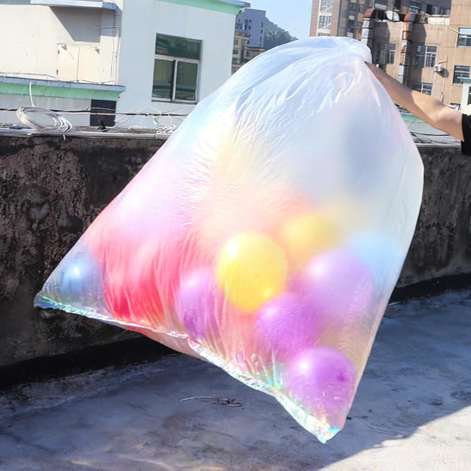 Large Balloon Bags, Plastic Balloon Transport Bags, Transparent Giant Storage - Image 6
