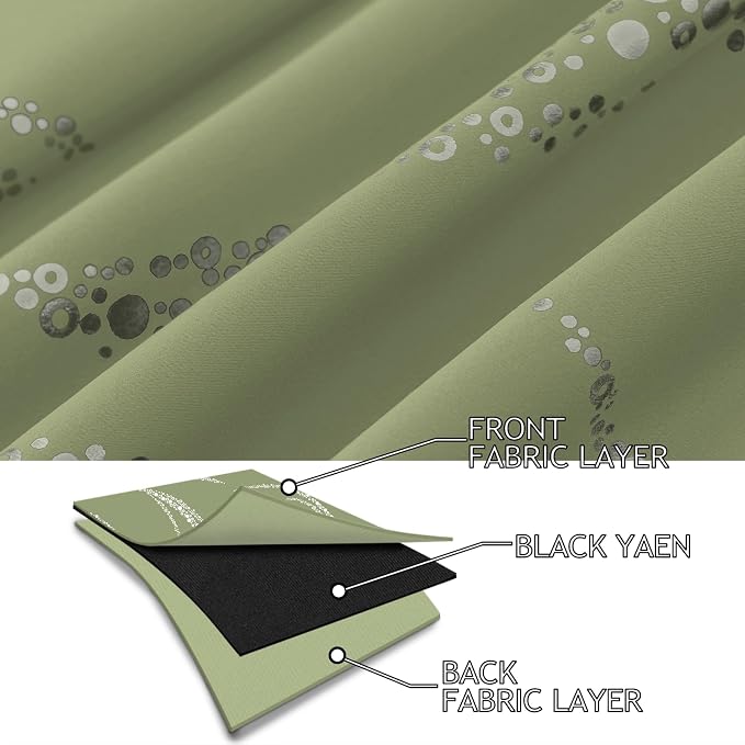 Yakamok Sage Light Blocking Curtains - Image 4
