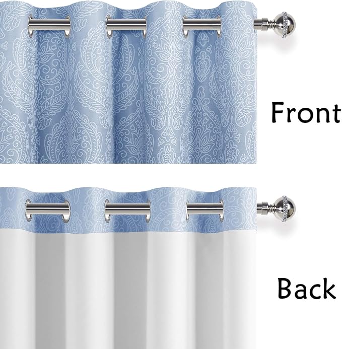 DWCN Ombre Blackout Curtains for Living Room - Image 5