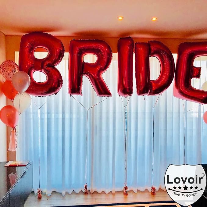 Lovoir 40 Inch Large Red Letter Q Balloons Big Size Jumbo Mylar Foil Helium - Image 4