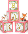 Baby Boxes with Letters for Baby Shower by Alitifiy