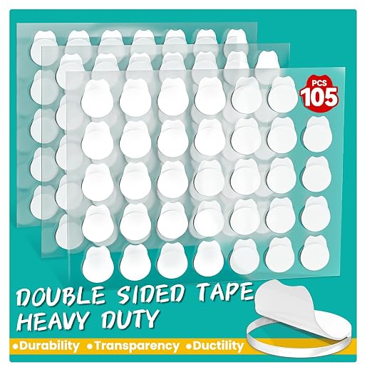 Double Sided Sticky Tape Dots, Balloon | No Glue Residue Removable Stickers by Tikfoam