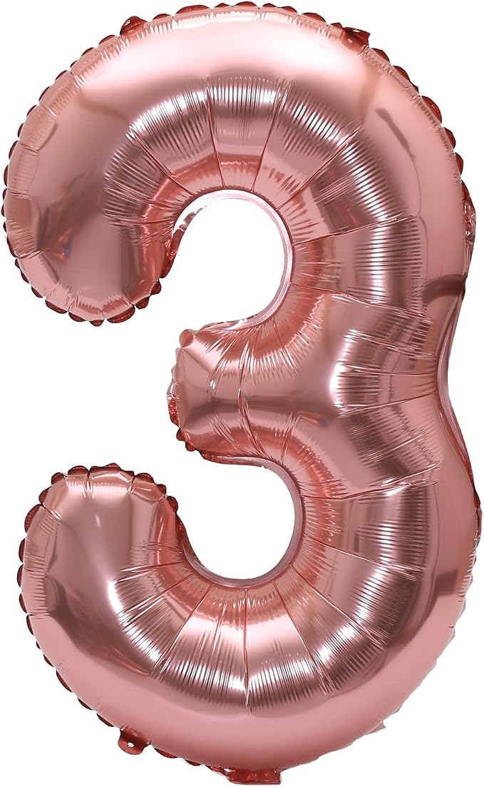 YPSelected 32 Inch Large Foil Helium Number Balloon Birthday Wedding Party 0-9 by YPSelected