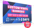 CustomForMe Personalized Vinyl Banner – Vinyl Printed Customizable Banner by CustomForMe