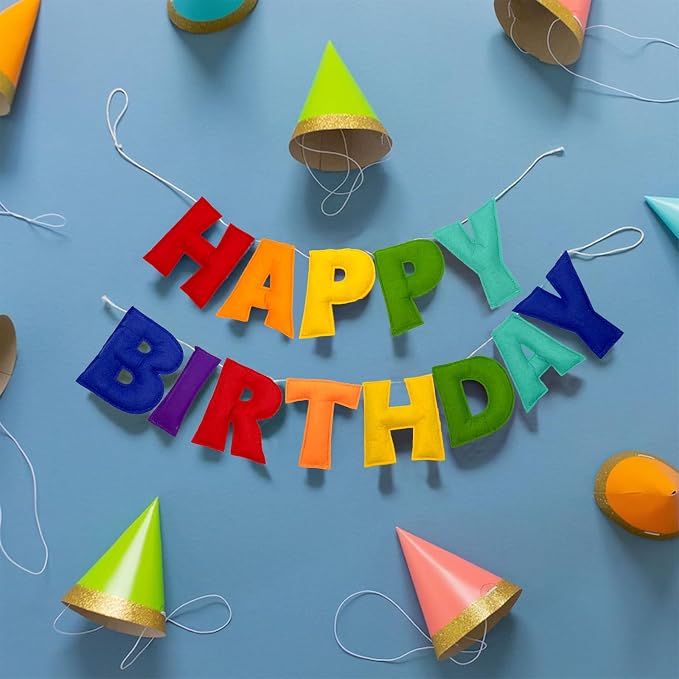 Pre-Strung Happy Birthday Banner - Image 7
