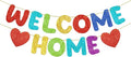 Fulmoon Pre Strung Welcome Home Banner Glitter Funny Welcome Sign by Fulmoon