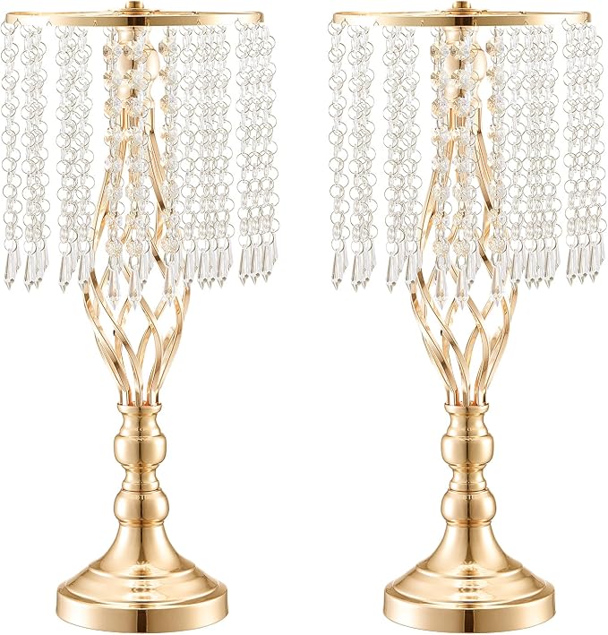 VEVOR Metal Wedding Centerpiece Gold by VEVOR