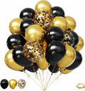 Lukiituke Black and Gold Balloons by Lukiituke