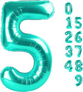 Number 5 Balloons 40 Inch for 5 15 Birthday Party Decorations, by Mluchee