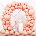 Voircoloria 90pcs Pastel Orange Balloons Garland Arch Kit, 18 12 10 5 Inch | by Voircoloria