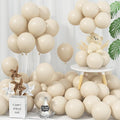 Jobkoo White Sand Balloons 5 Inch by Jobkoo