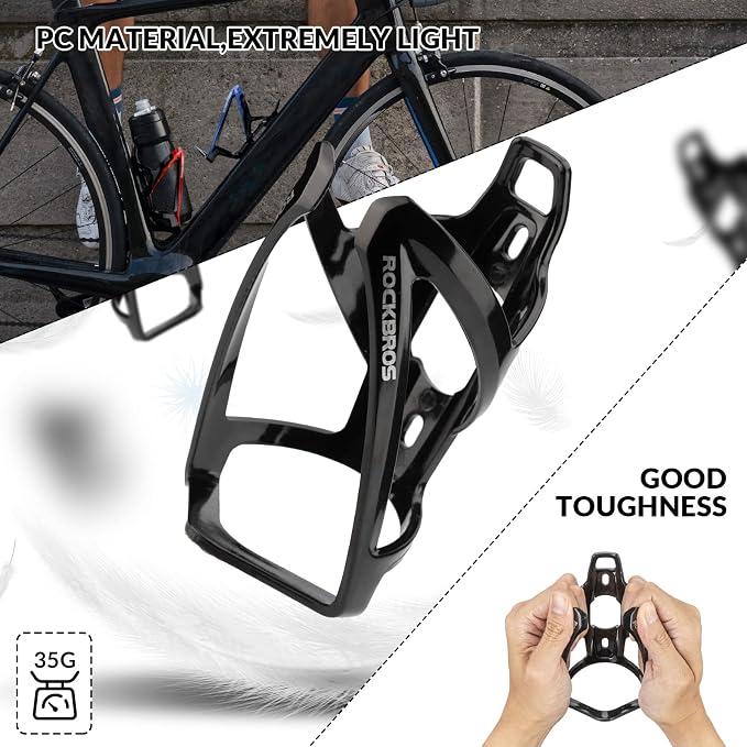 ROCKBROS Bike Water Bottle Holder Ultralight Bottle Cages - Image 3