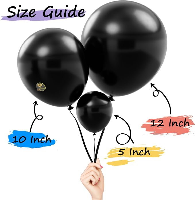 AFTERLOON® Biodegradable Natural Rubber Latex Balloons 50 pcs Pearlized Teal - Image 2