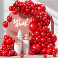 Awenztech 122pcs Red Latex Balloons in 18 12 10 5 inches | Baby Shower by Awenztech