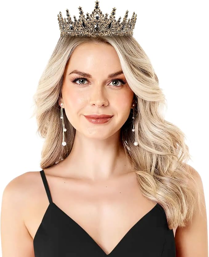 Fesciory Birthday Crown for Women, Adult Fit, Coming of Age Gifts & Halloween - Image 3