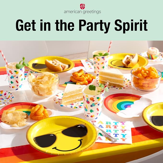 American Greetings 50-Count Rainbow Lunch Napkins - Image 6