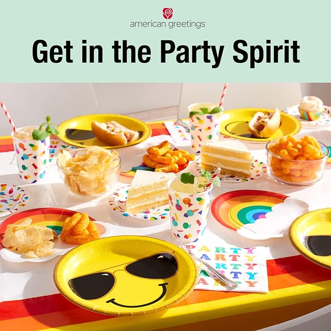 American Greetings Mermaid Party Supplies, Plastic Table Covers (3-Count)