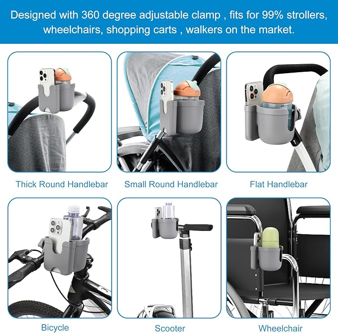 Accmor Stroller Cup Holder - Image 7