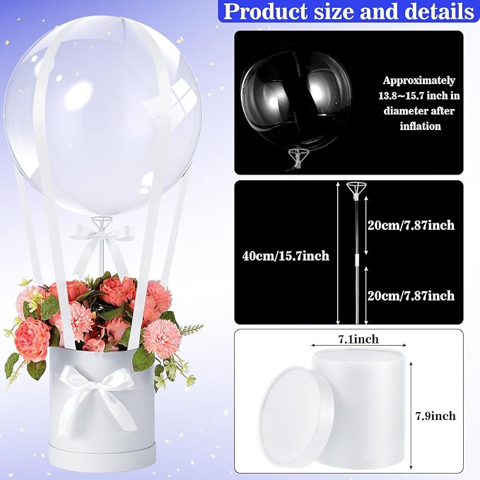 Soulchen DIY Hot Air Balloon Back to School Surprise Gift Box - Image 2