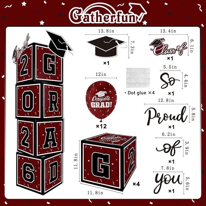 2026 Graduation Decorations Set - Image 2